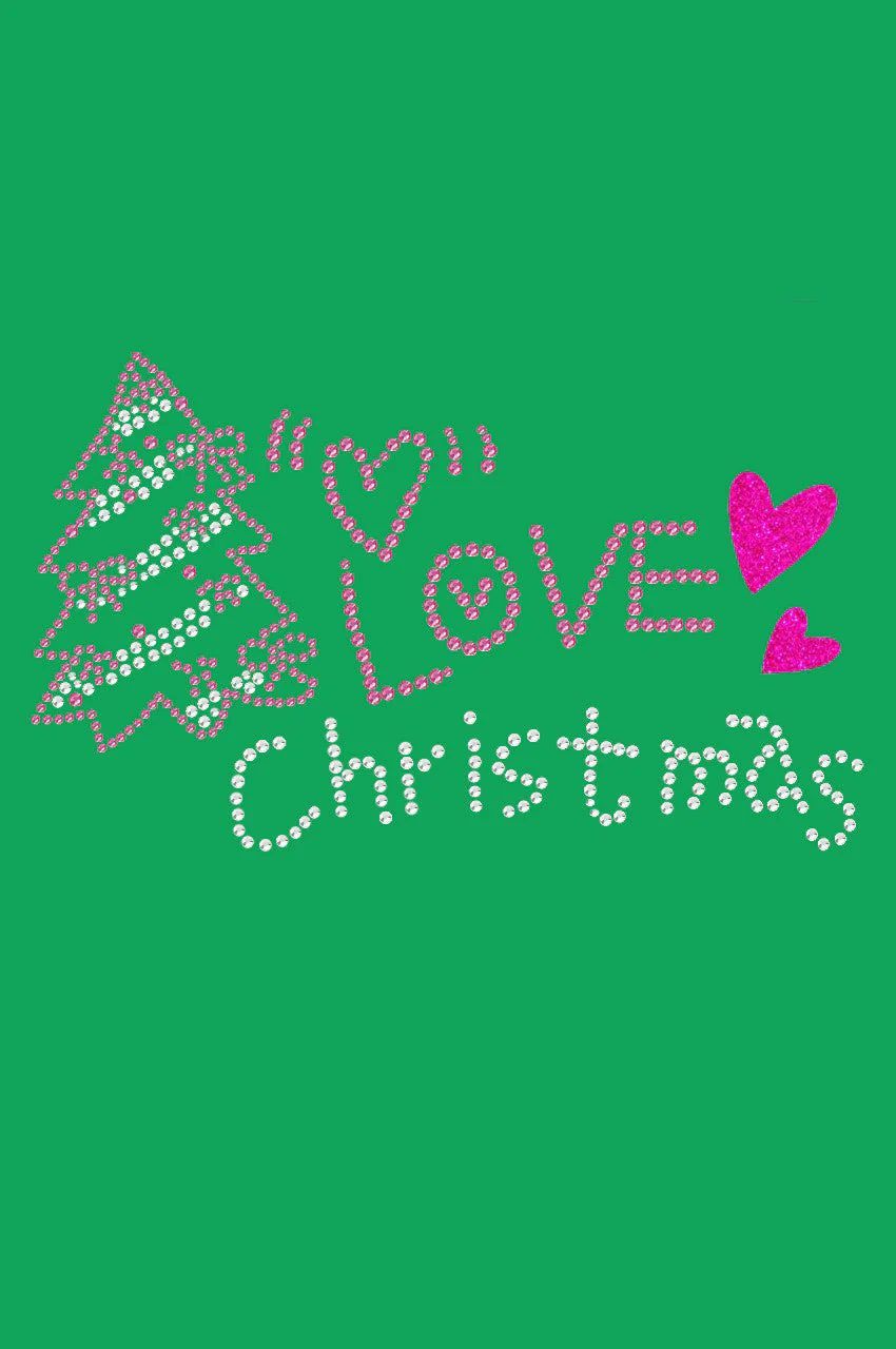 Love Pink Christmas - Bandana - Image 3