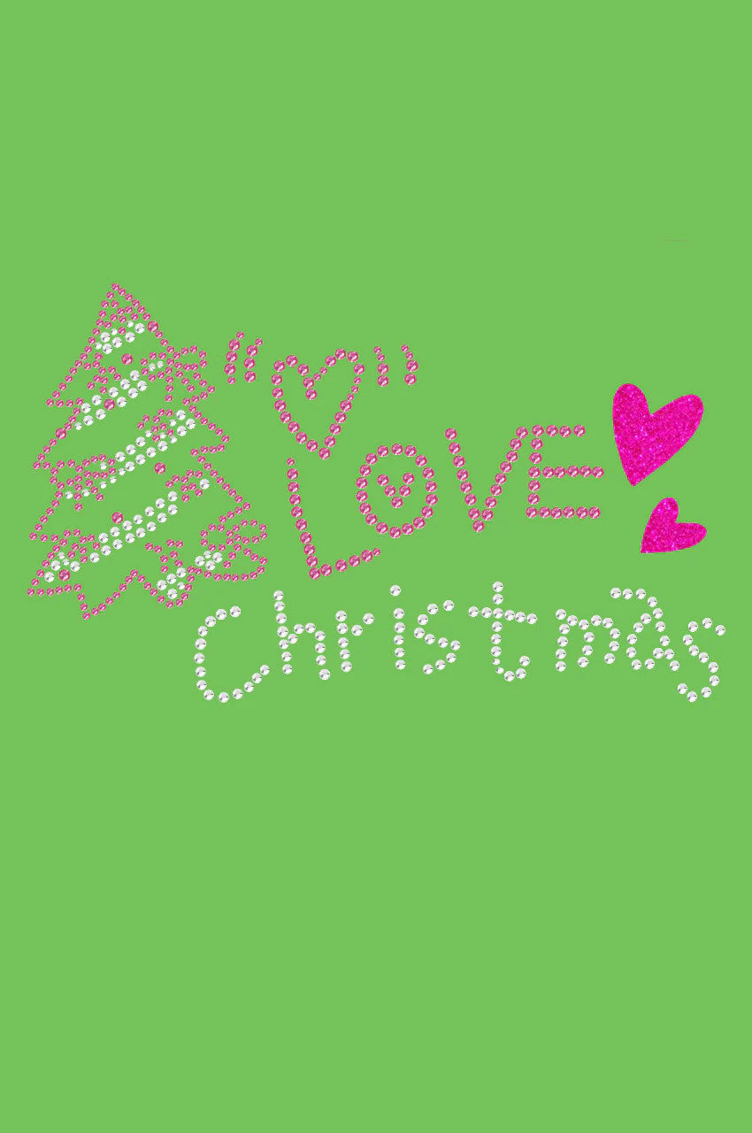 Love Pink Christmas - Bandana - Image 4
