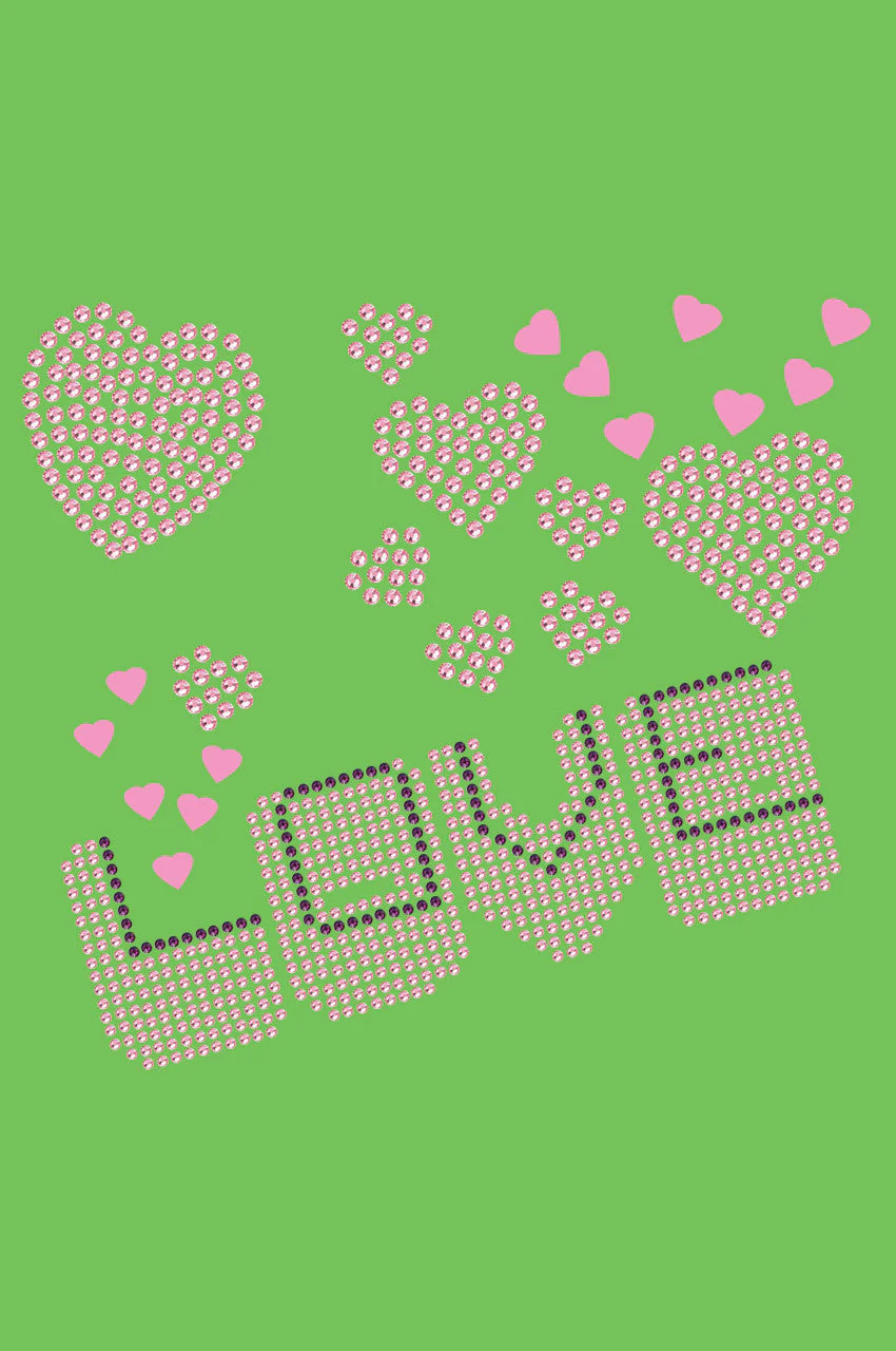Love (Pink & Purple) Bandanna - Image 10