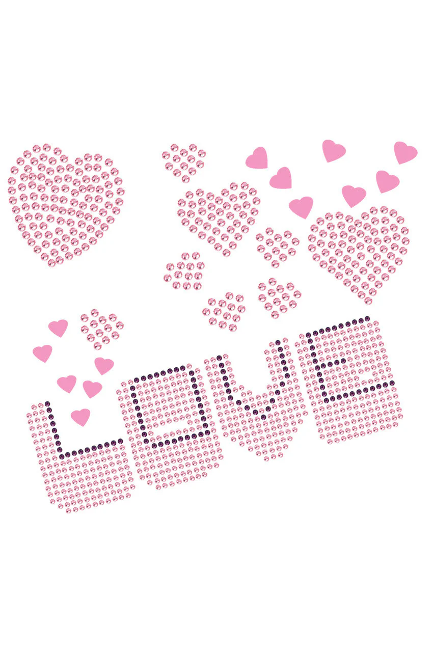 Love (Pink & Purple) Bandanna - Image 16