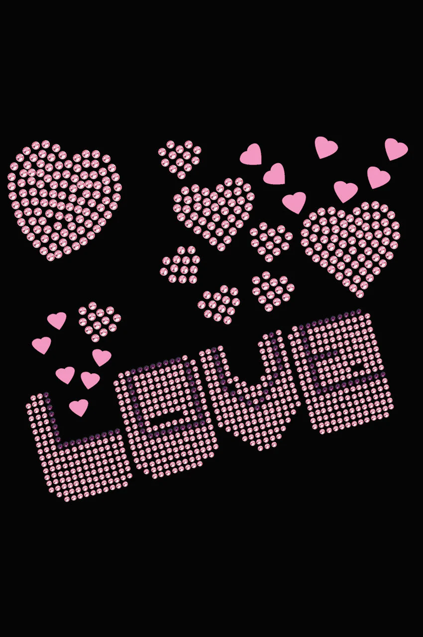 Love (Pink & Purple) Bandanna - Image 2