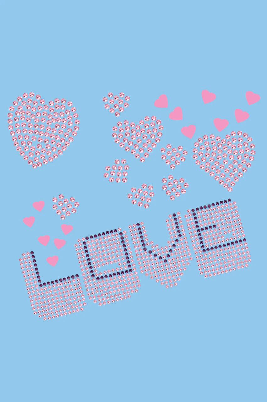 Love (Pink & Purple) Bandanna - Image 8