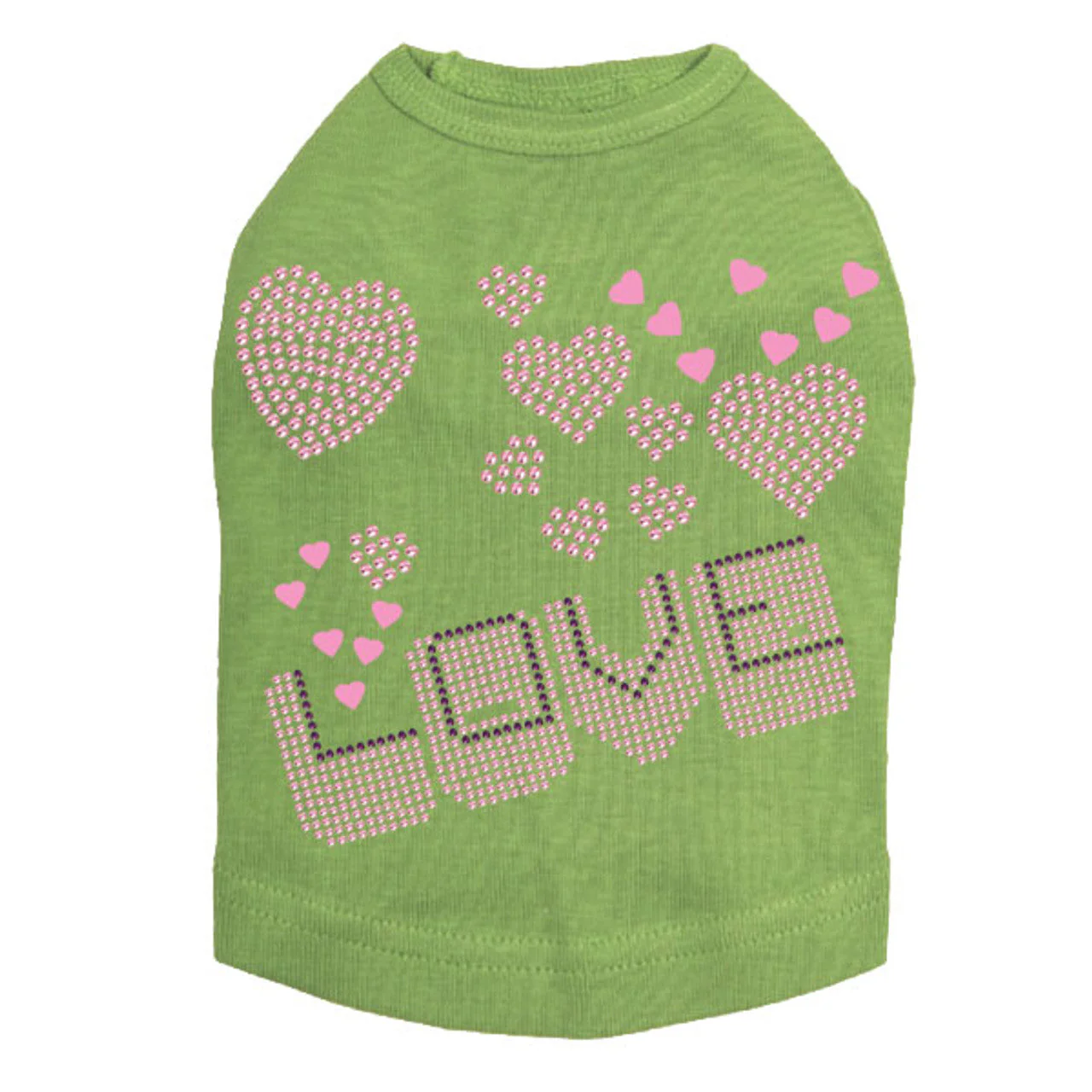Love Pink & Purple - Dog Tank - Image 15