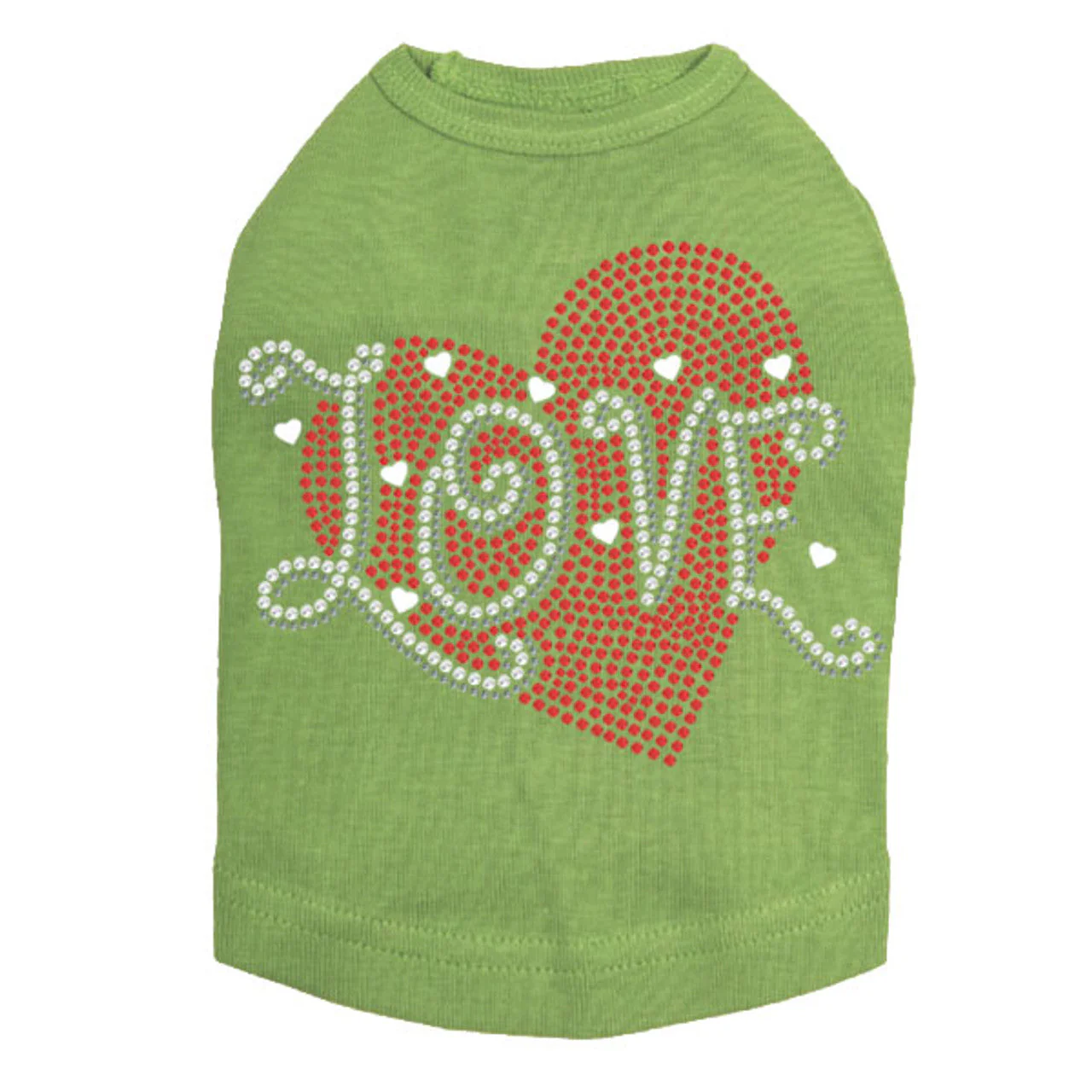 Love Red Heart - Dog Tank - Image 14
