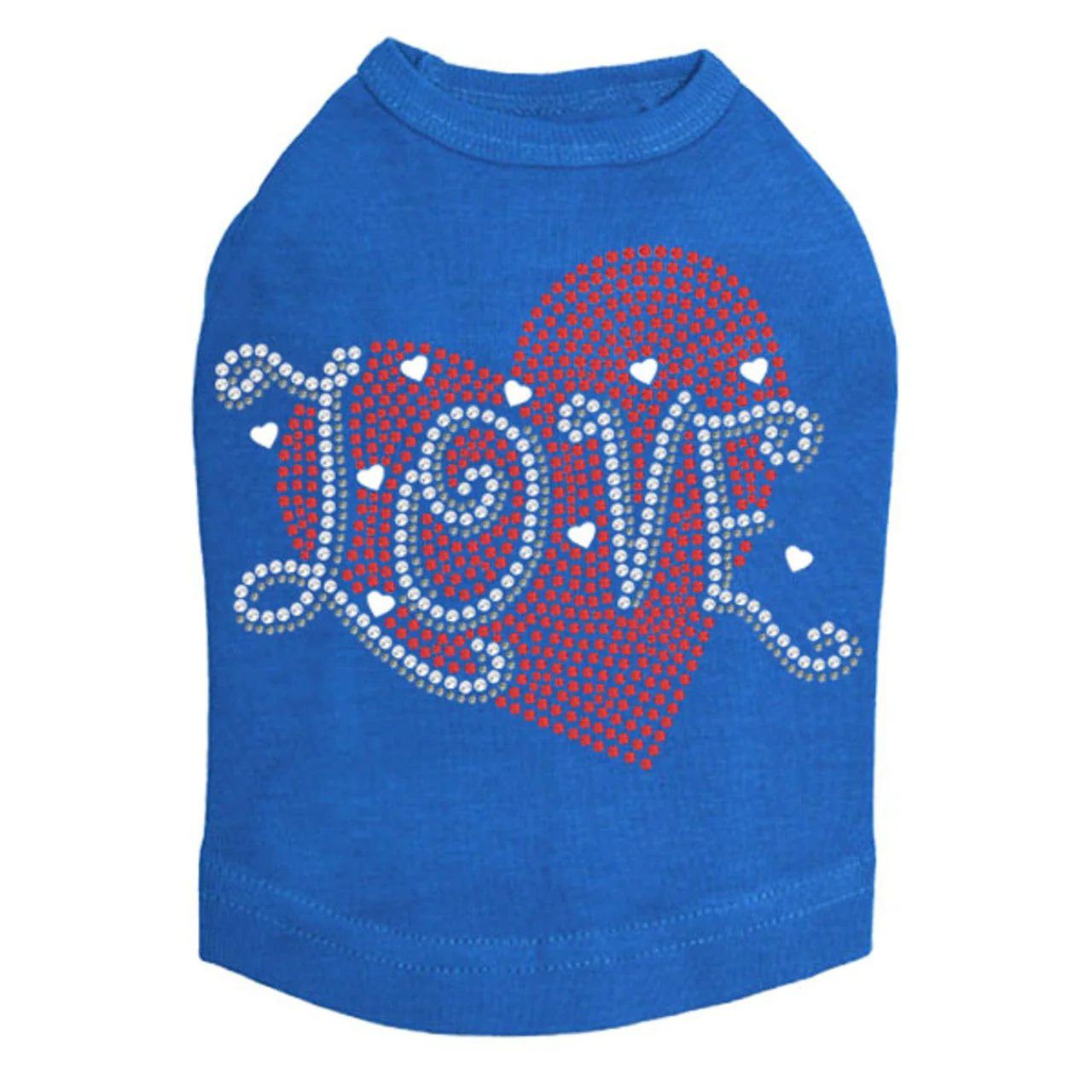 Love Red Heart - Dog Tank - Image 8