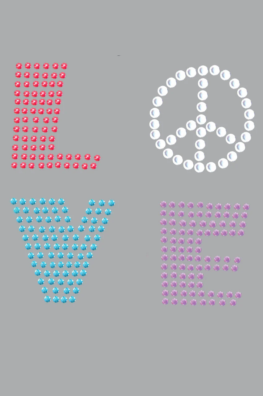 Love with Peace Sign - Bandanna - Image 11