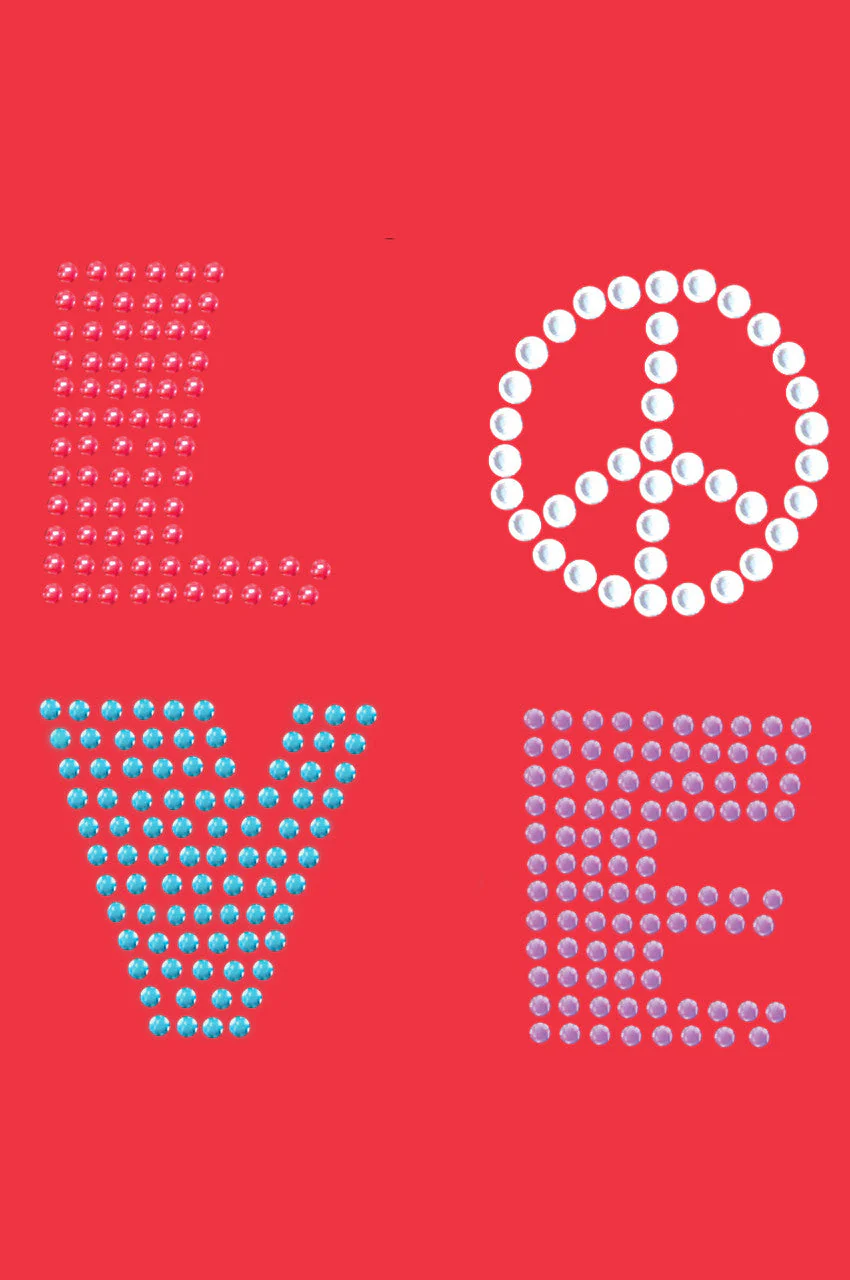 Love with Peace Sign - Bandanna - Image 15
