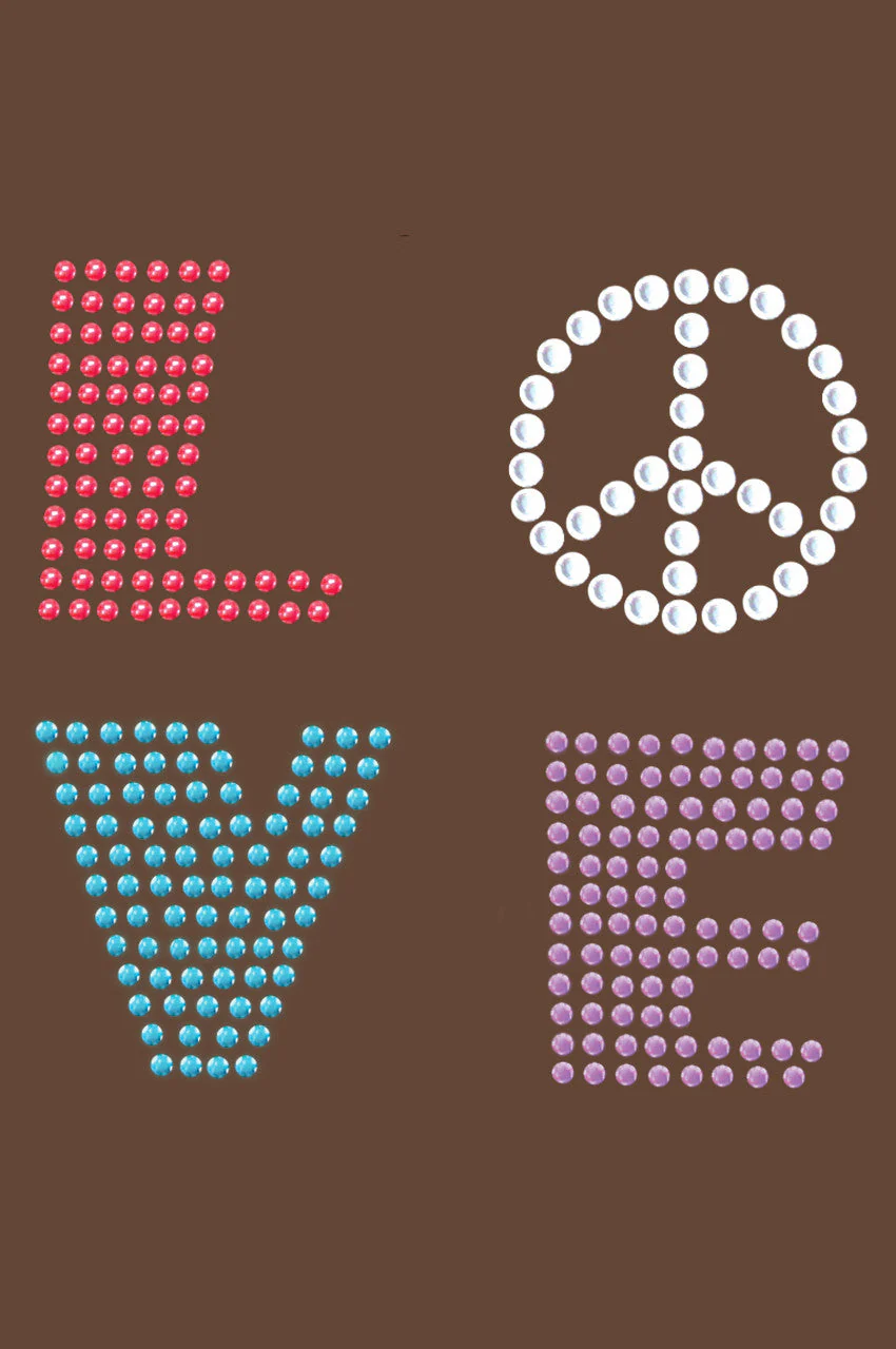 Love with Peace Sign - Bandanna - Image 8