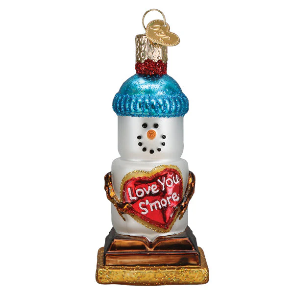 Love You Smore Snowman Ornament - Image 3