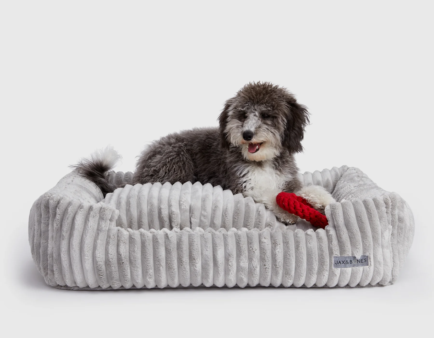 Jax & Bones Luna Grey Lounge Bed Beds - Image 2