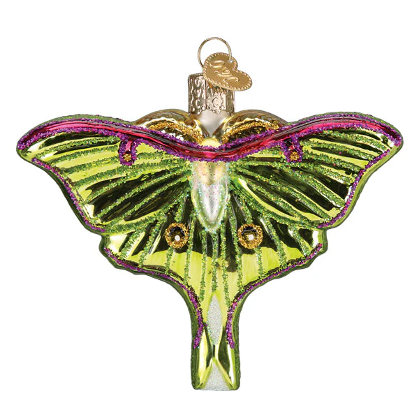 Luna Moth Ornament - Image 4