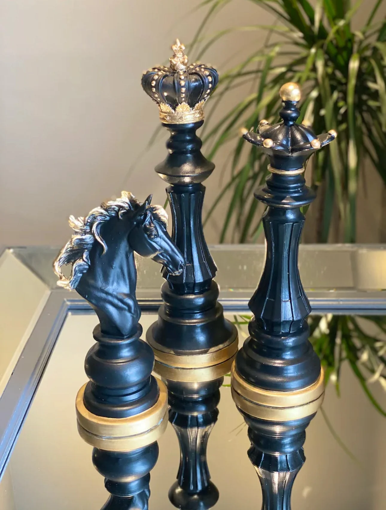 Luxury Chess Sculpture Trio - Image 7