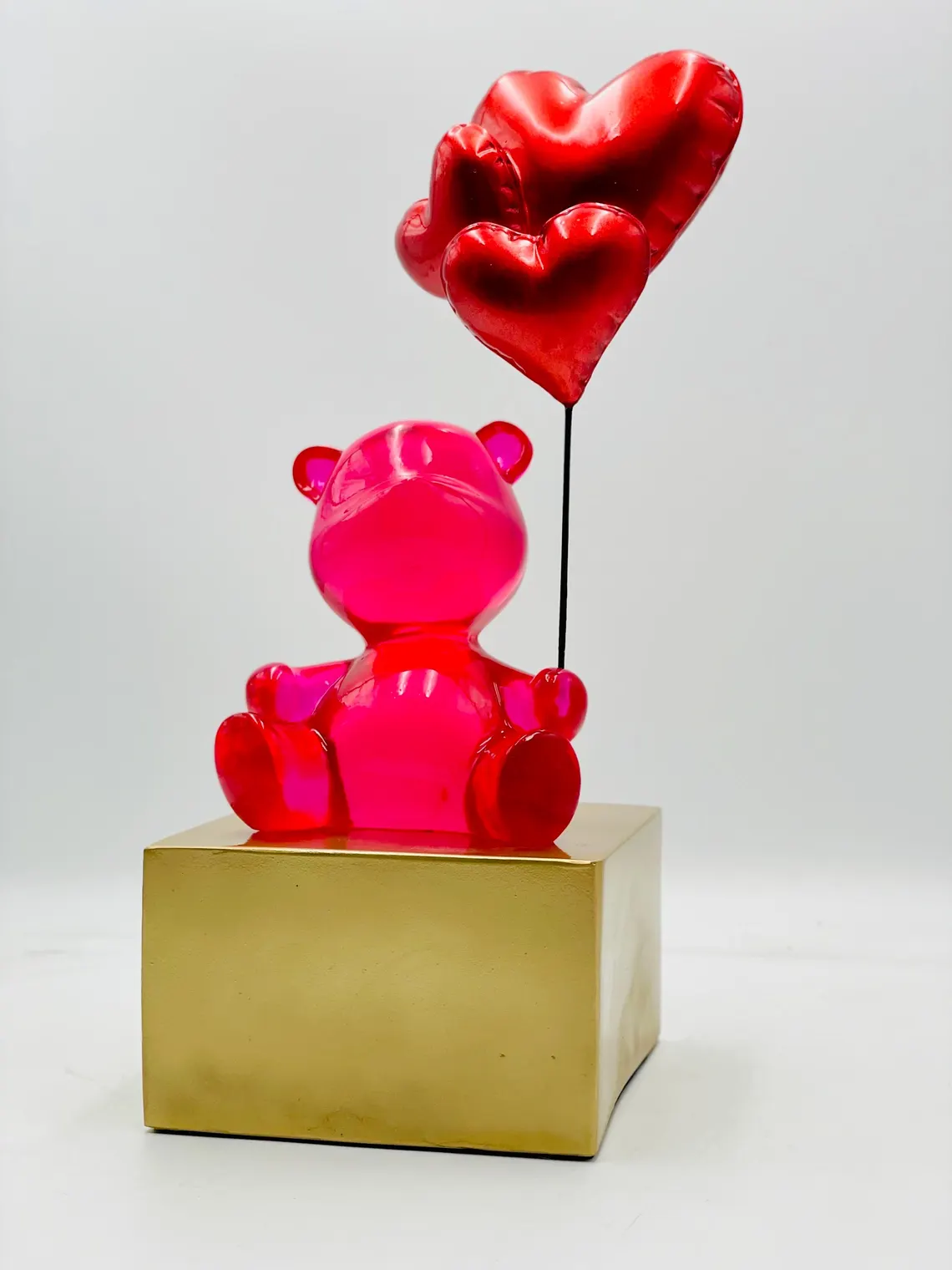 Luxury Cute Bear Statue - Image 2
