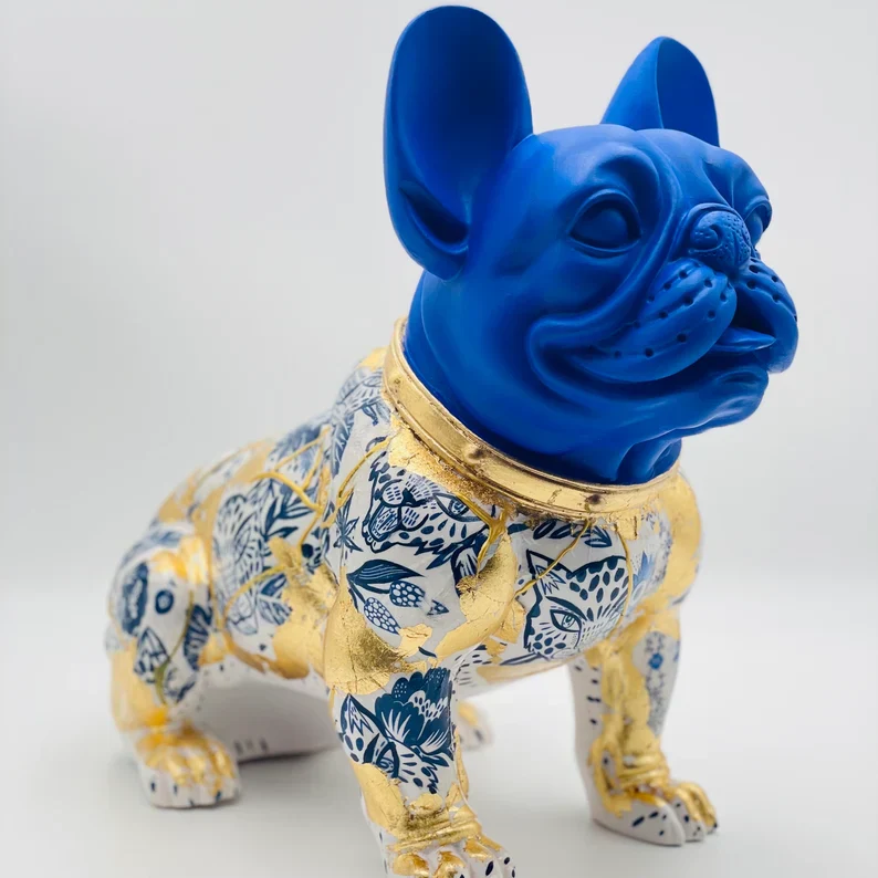 Luxury French Bulldog Statue - Image 2