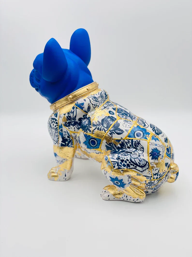 Luxury French Bulldog Statue - Image 5