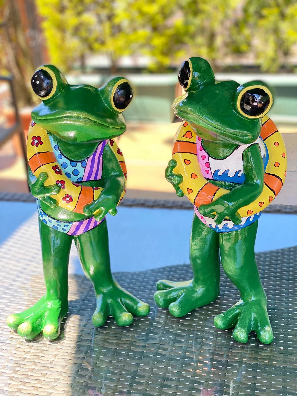 Luxury Garden Frog Statue - Image 4