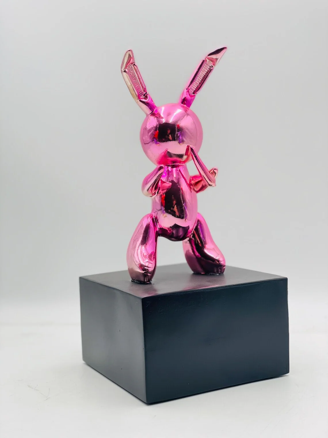 Luxury Pink Rabbit Balloon Sculpture - Image 8