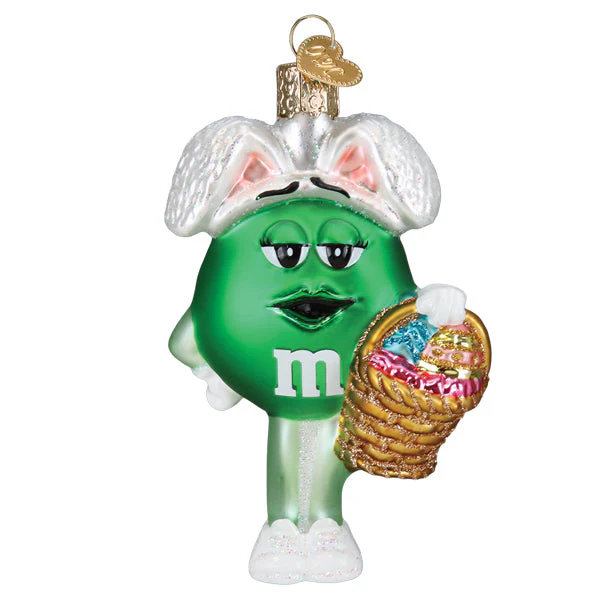 M&MS Green Easter Ornament - Image 3