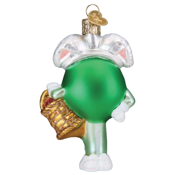 M&MS Green Easter Ornament - Image 4