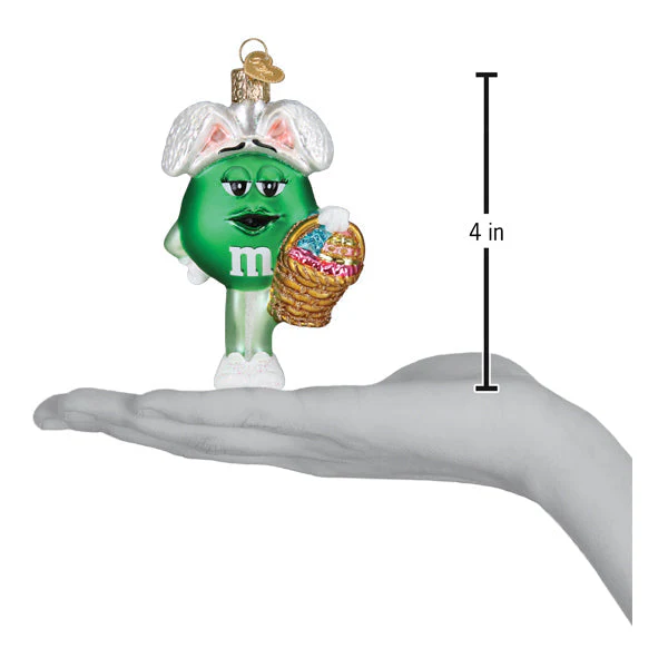 M&MS Green Easter Ornament - Image 6