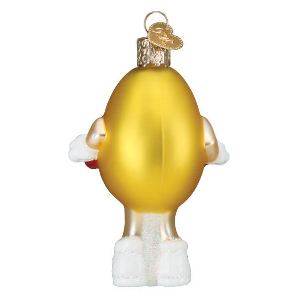 M&MS Yellow Love You Ornament - Image 4