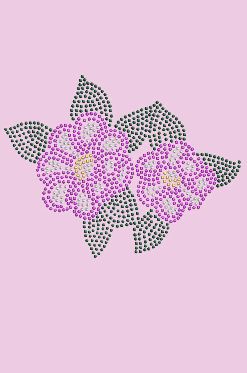 Magenta Flowers - Bandanna - Image 14