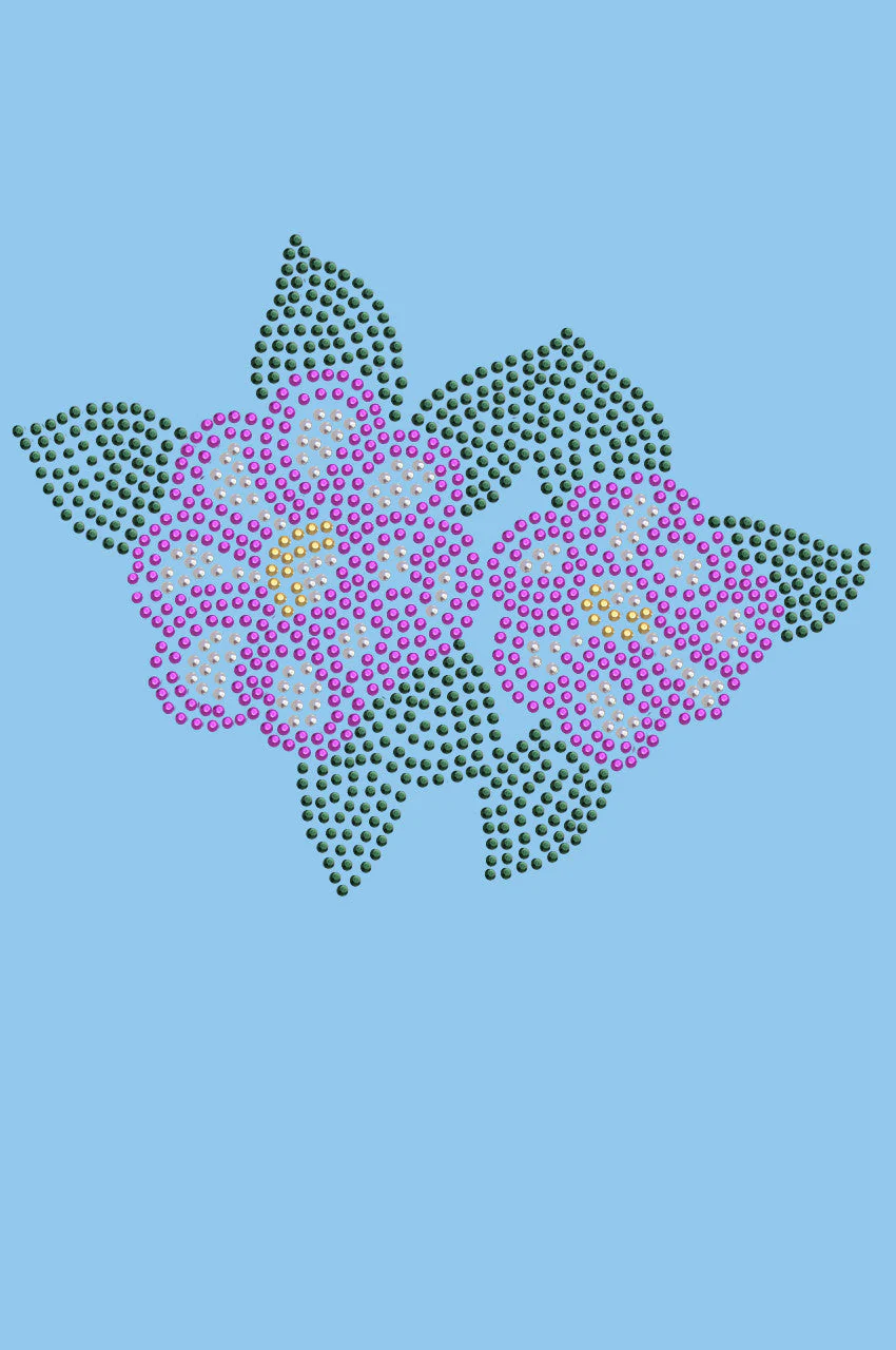 Magenta Flowers - Bandanna - Image 16