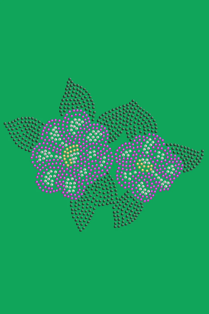 Magenta Flowers - Bandanna - Image 17