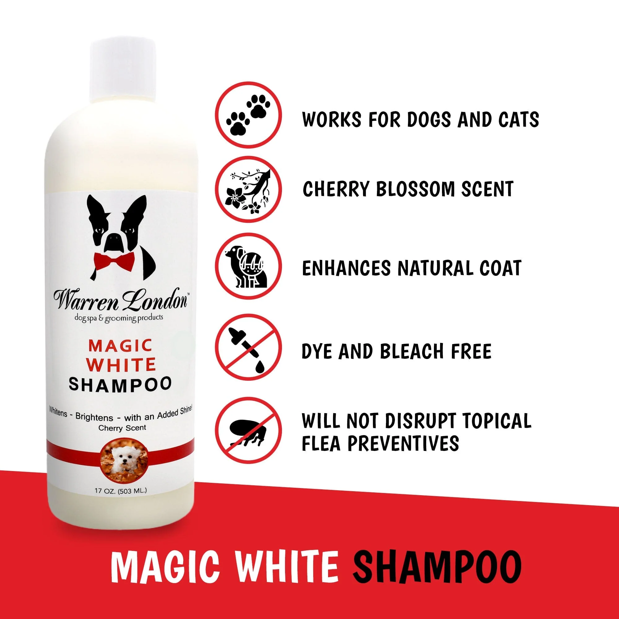 Magic White - Brightening Shampoo - Professional Size - Image 3
