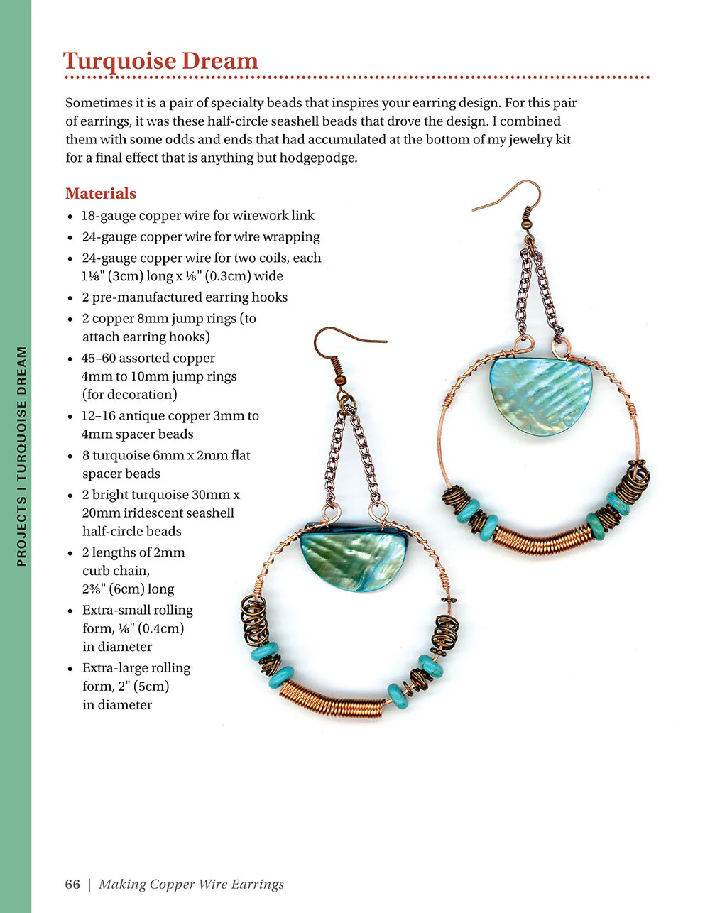 Making Copper Wire Earrings - Image 2