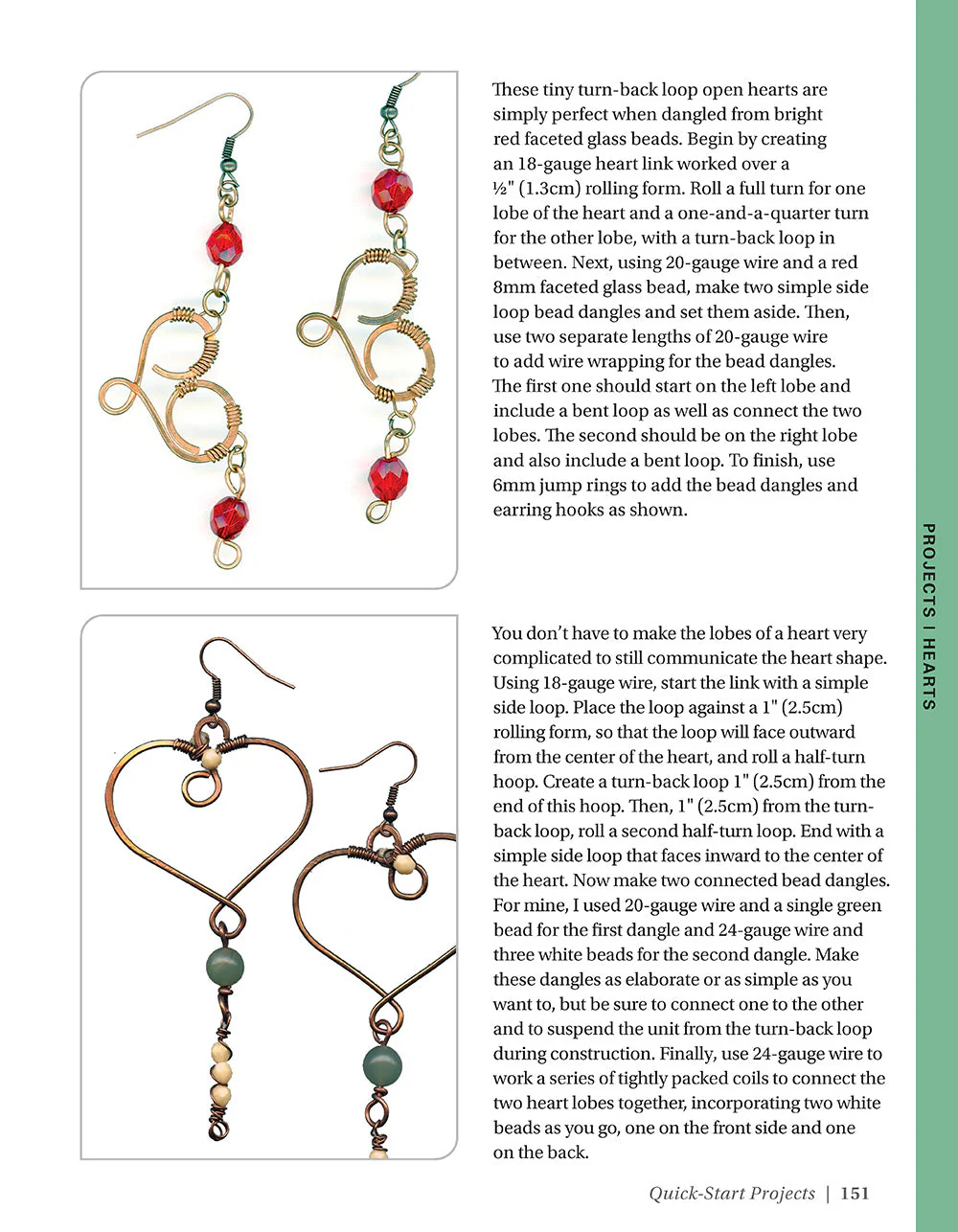 Making Copper Wire Earrings - Image 6