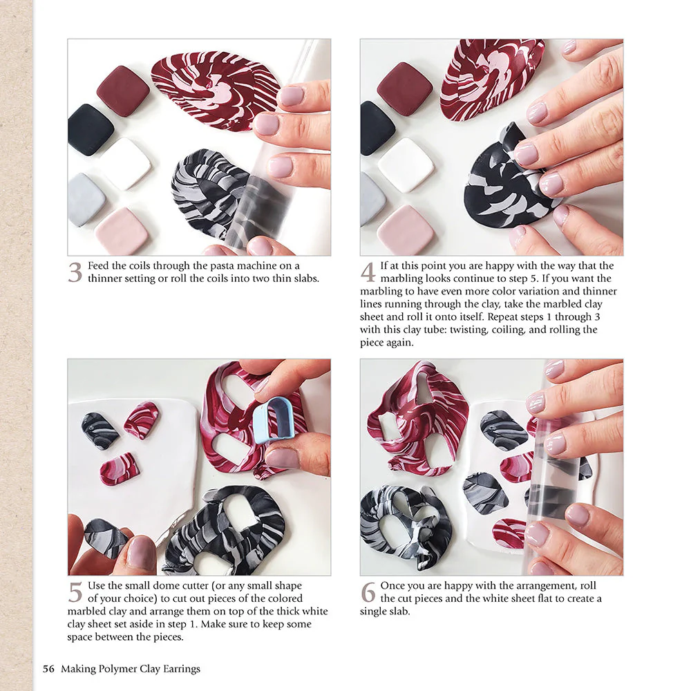 Making Polymer Clay Earrings - Image 4