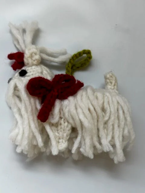 Maltese Dog Ornament - Image 5
