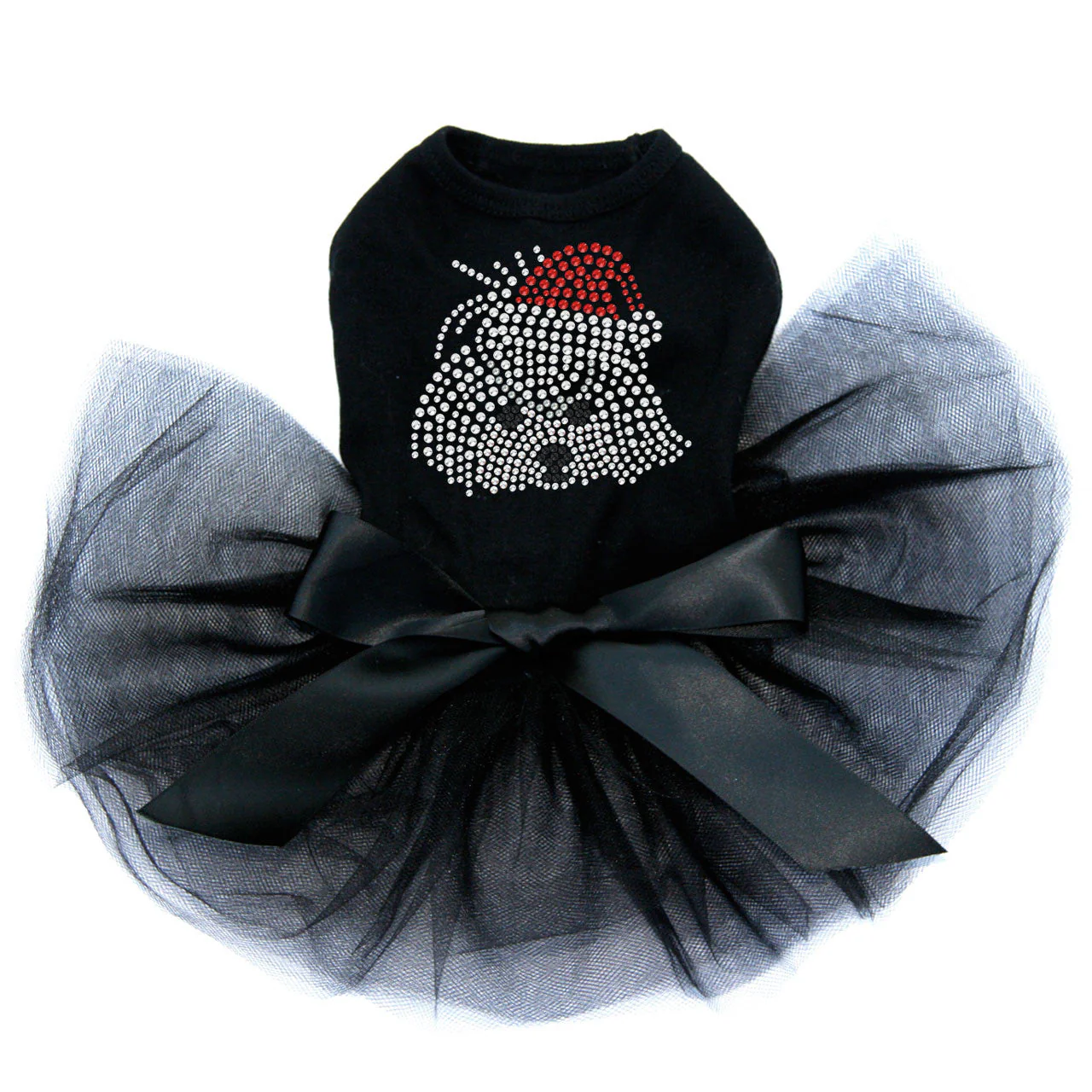 Maltese Face with Santa Hat - Custom Tutu - Image 4