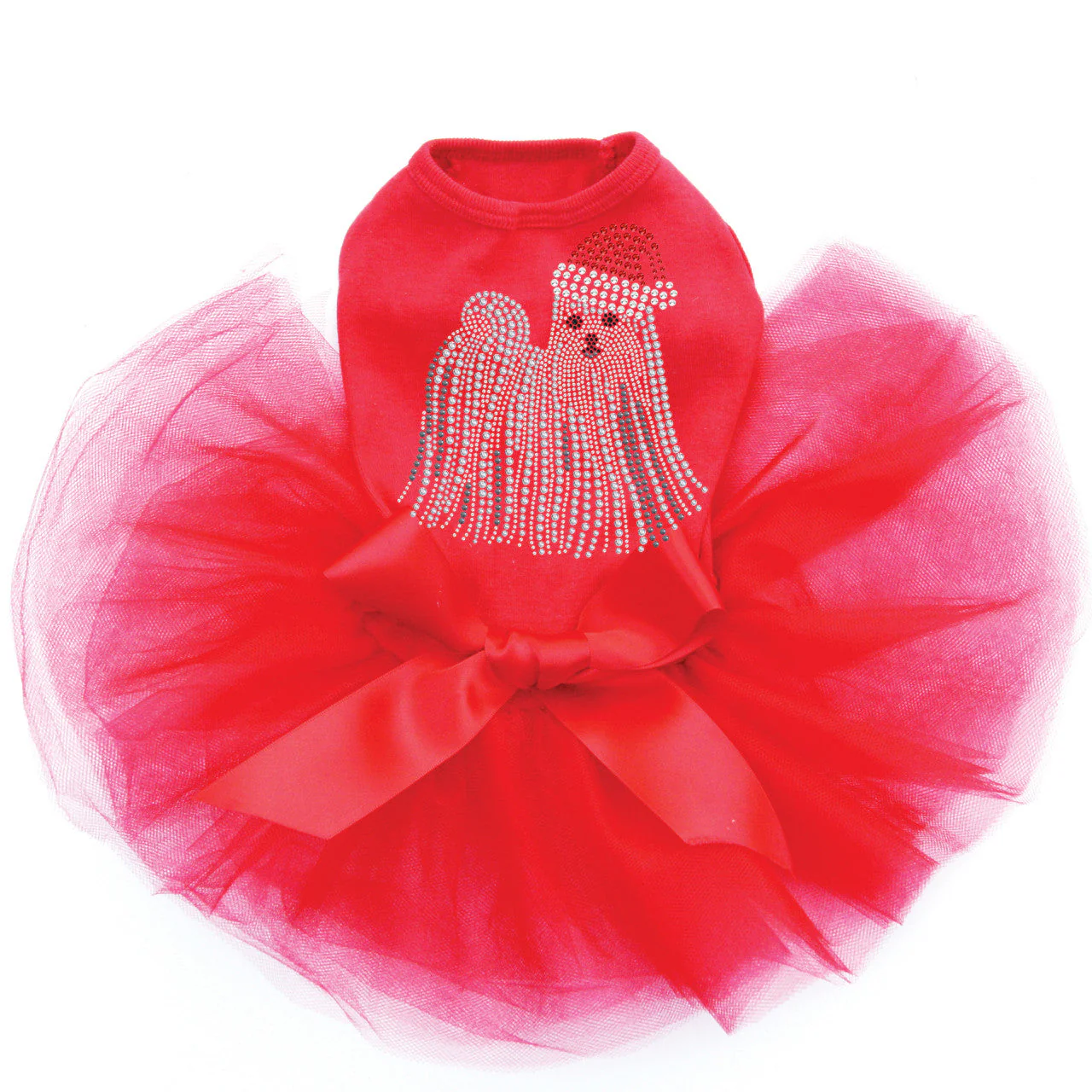 Maltese with Santa Hat - Custom Tutu - Image 4