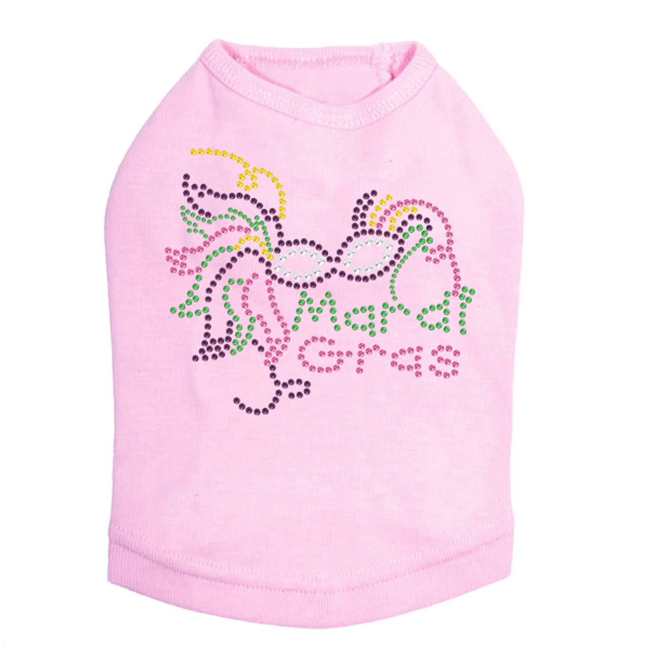 Mardi Gras Mask 5 - Dog Tank - Image 16