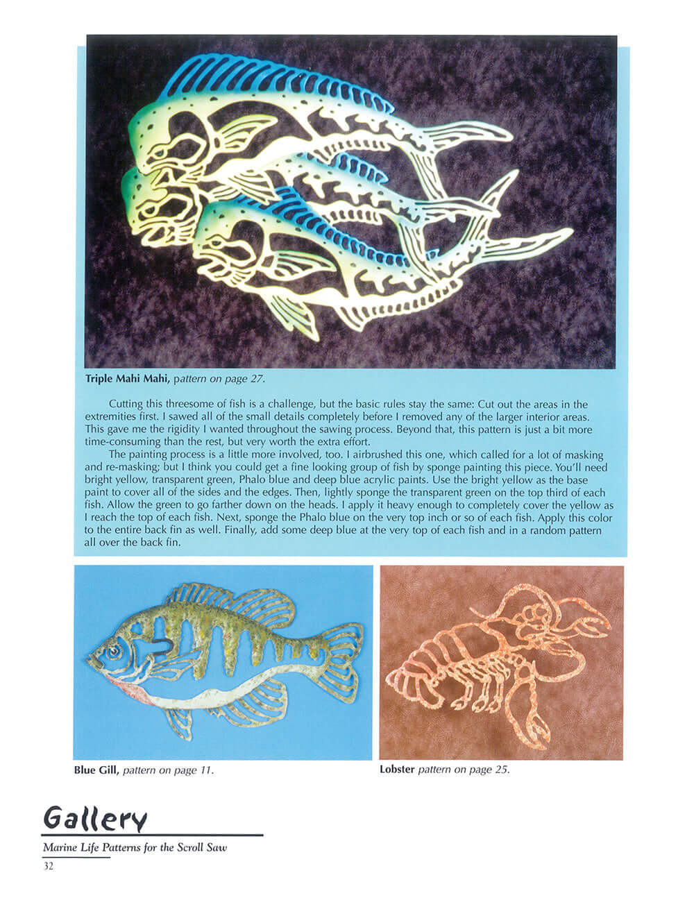 Marine Life Patterns for the Scroll Saw - Image 2