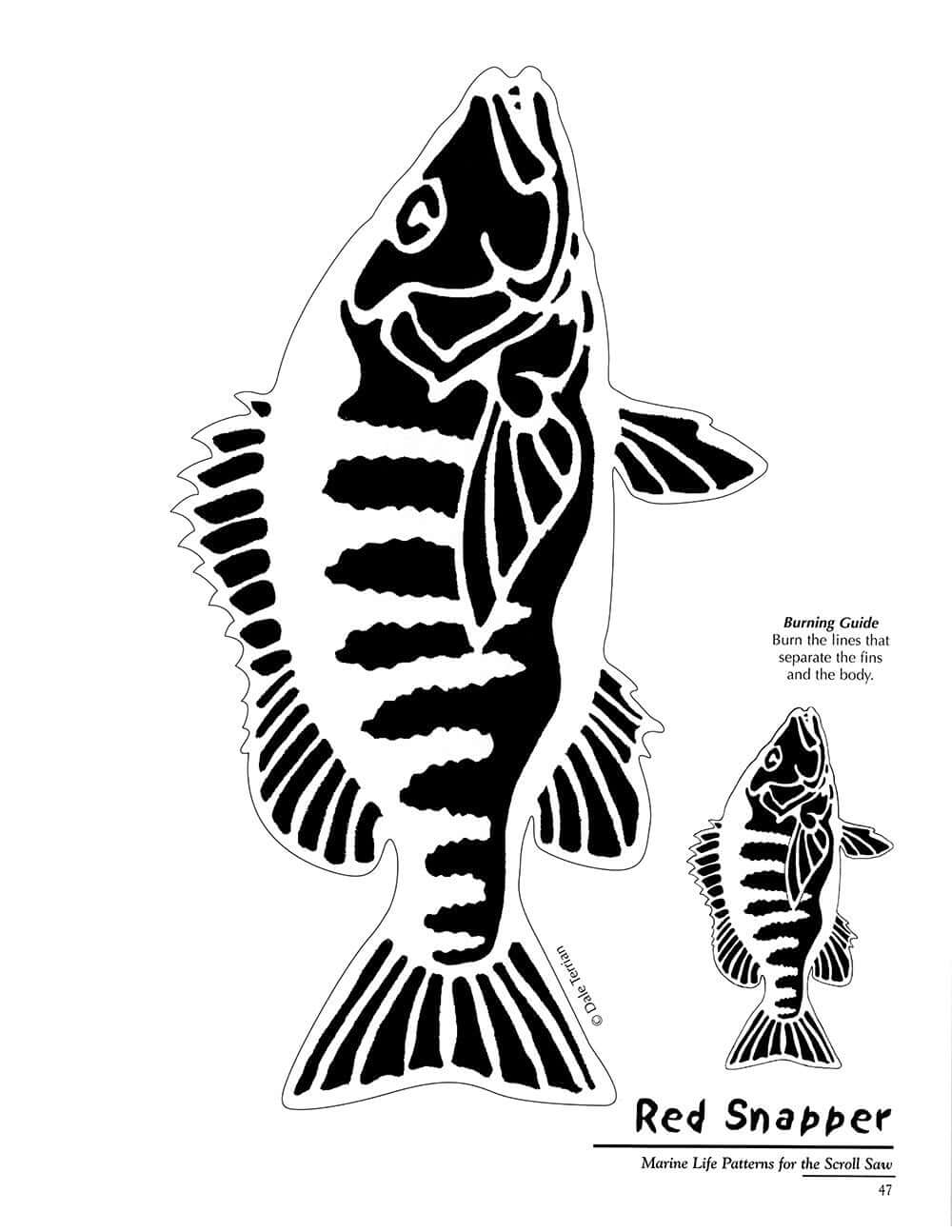 Marine Life Patterns for the Scroll Saw - Image 3