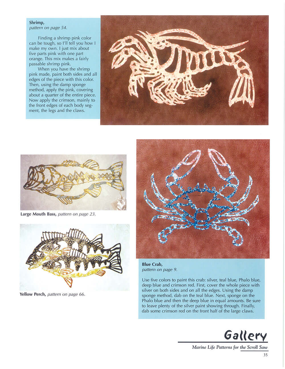 Marine Life Patterns for the Scroll Saw - Image 5