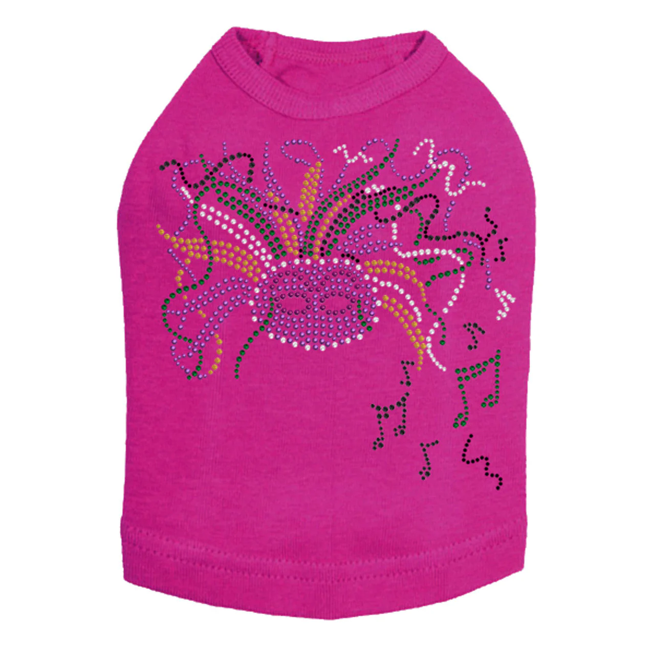 Mask with Music Notes - Dog Tank - Image 8