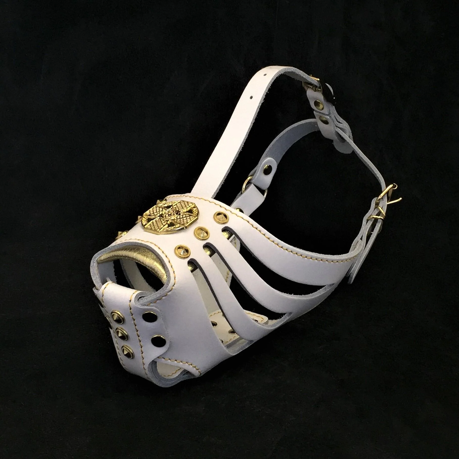 Bestia Dog Gear Personalized Muzzles - White