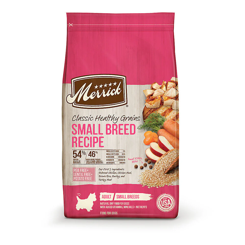 Merrick Classic Healthy Grains Small Breed Chicken and Brown Rice Dry Dog Food (4lb) - Image 4