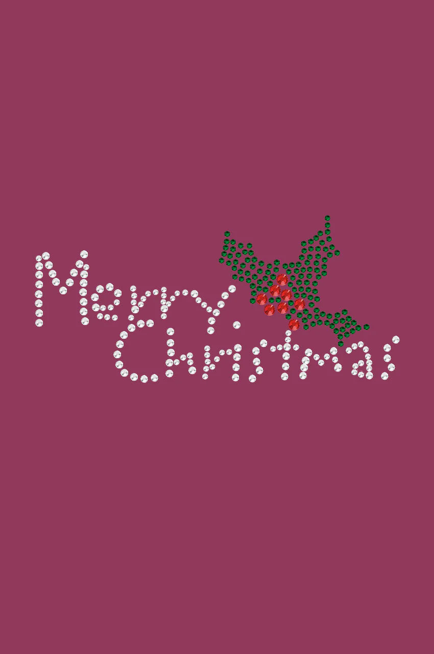 Merry Christmas with Holly - Bandana - Image 16