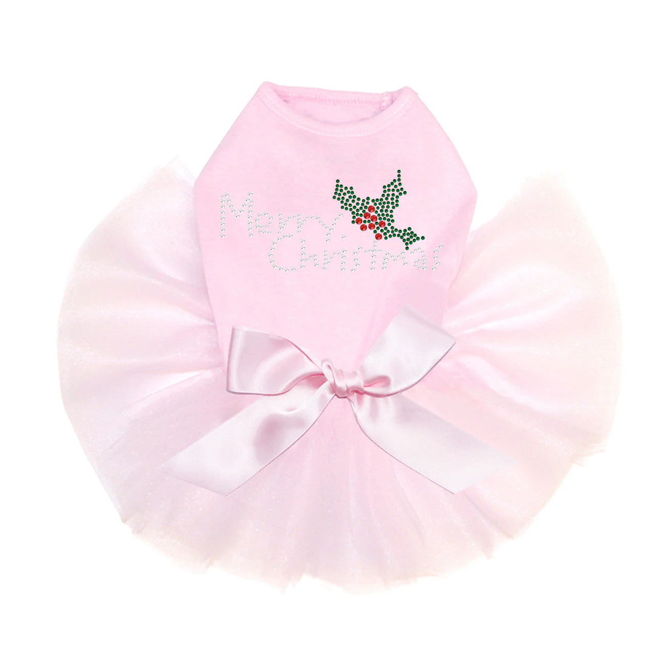 Merry Christmas with Holly - Custom Tutu