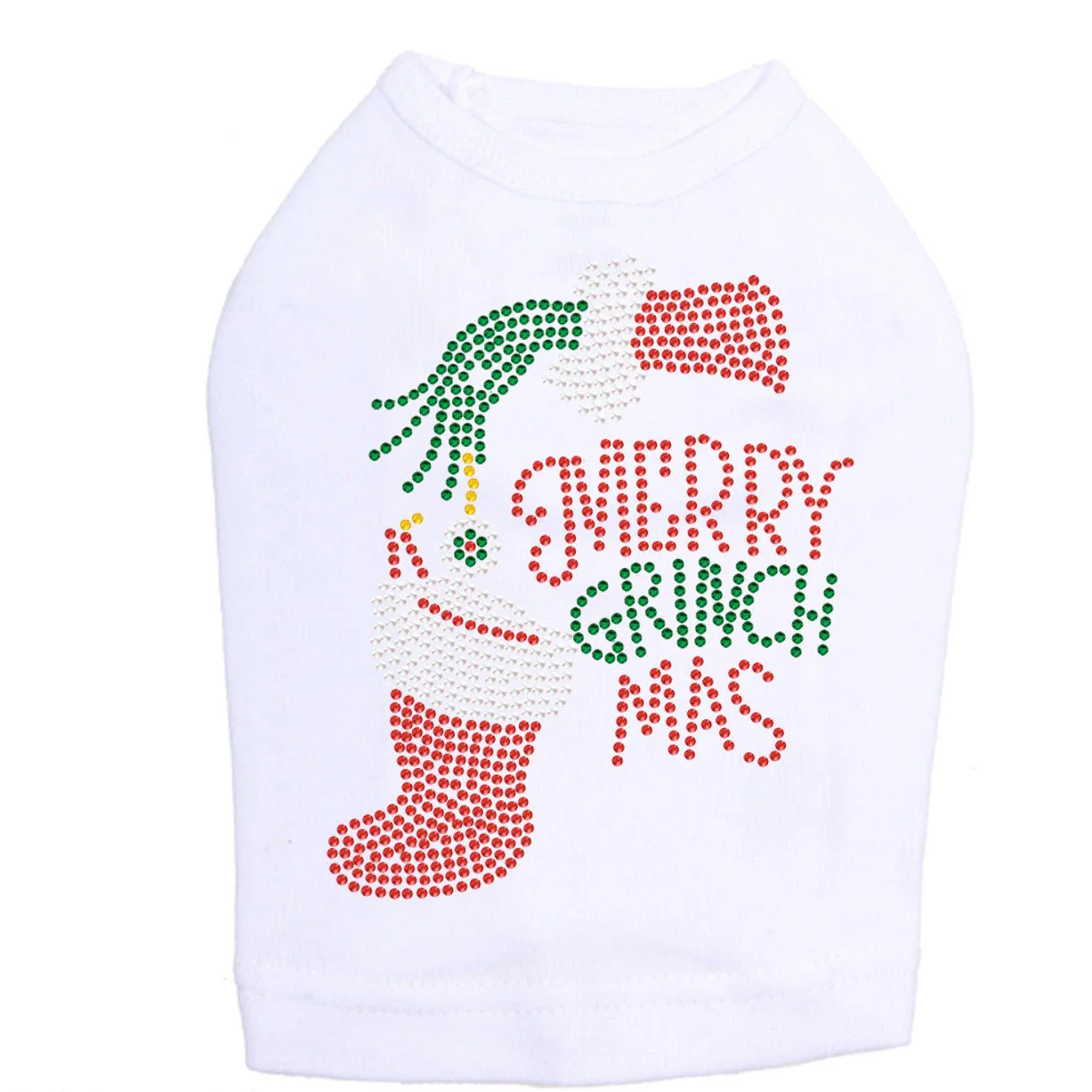Merry Grinchmas - Dog Tank - Image 5