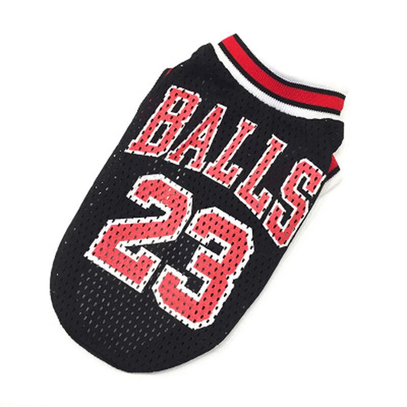 Mesh Basketball Uniform Jersey for Dog Cat Pet - Image 5