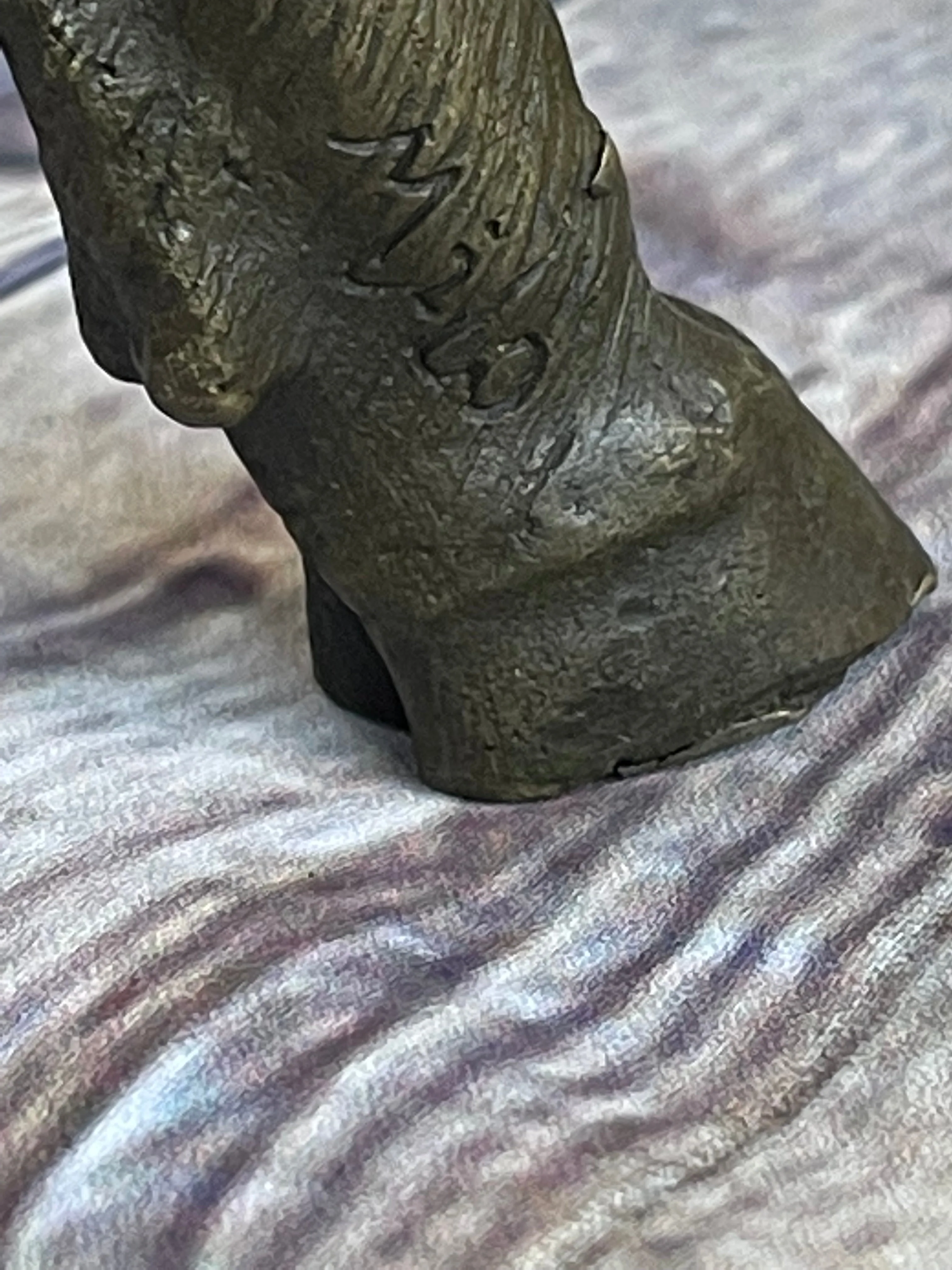 Milk Cow Cattle Bronze Statue Sculpture Figure Figurine Farm Decor 9" x 11" - Image 10