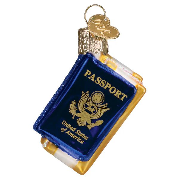 Mini Passport Ornament - Image 2
