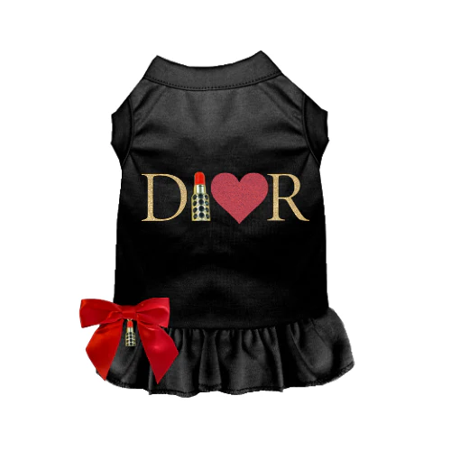 Bark 5th Ave., LLC Cotton Dog Dress - xs