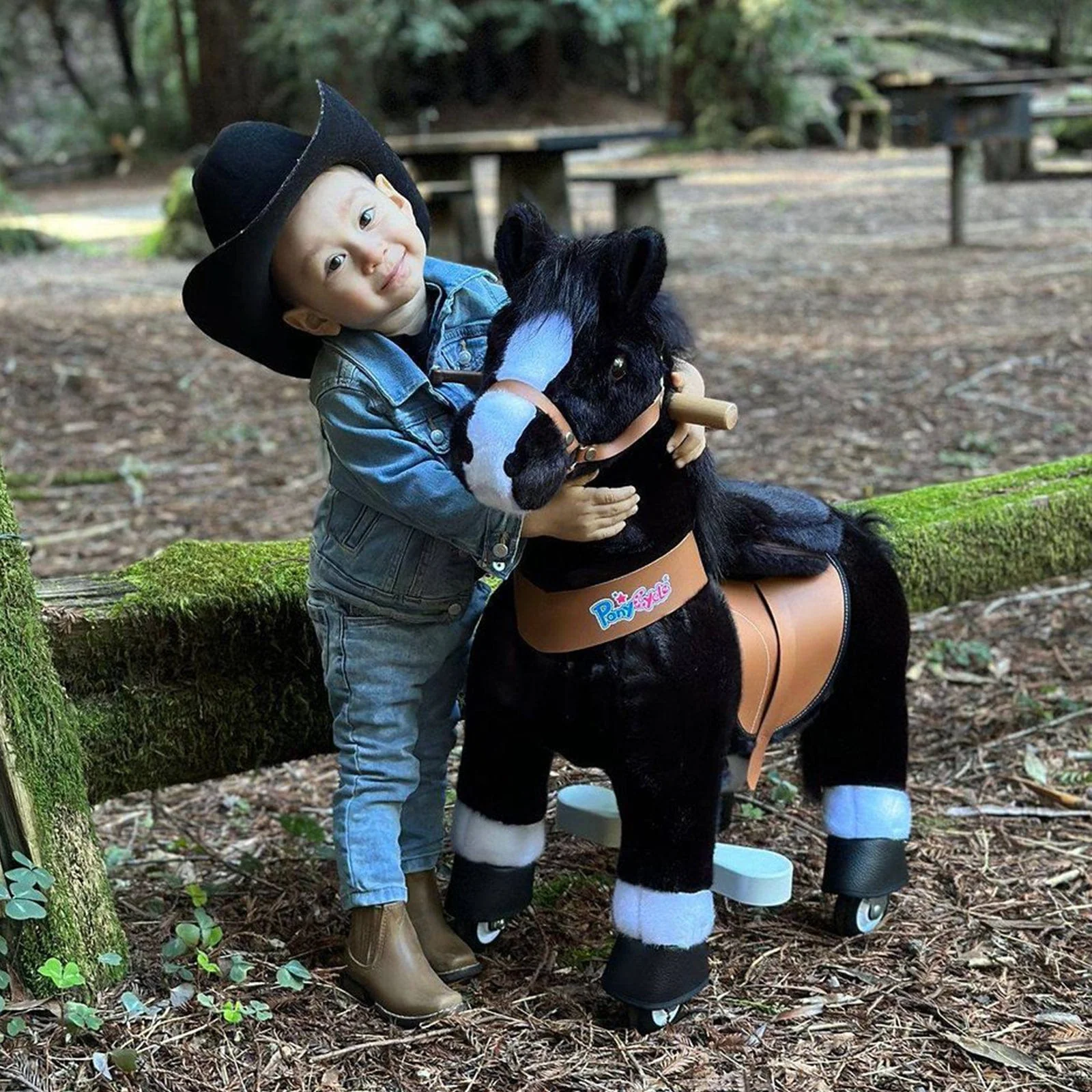 Model U Horse Toy Age 3-4 Black - Image 2